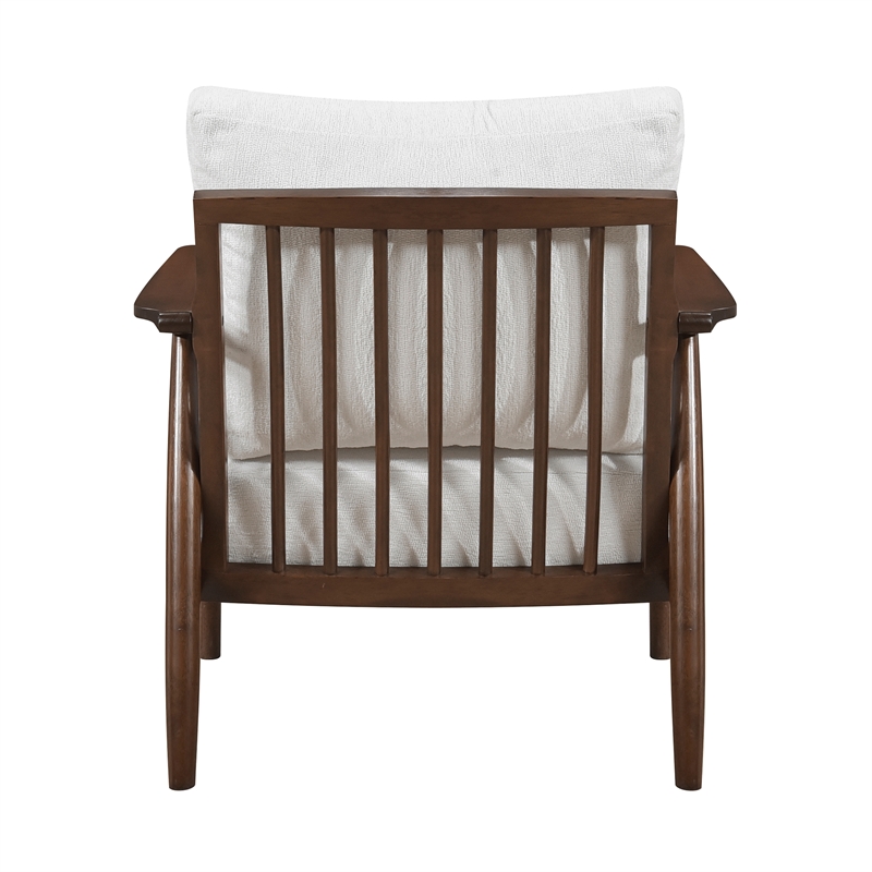 Lexicon Barton Textured Fabric Accent Chair in Beige