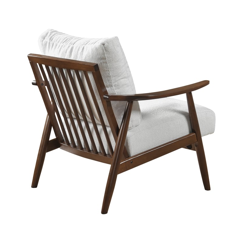 Lexicon Barton Textured Fabric Accent Chair in Beige