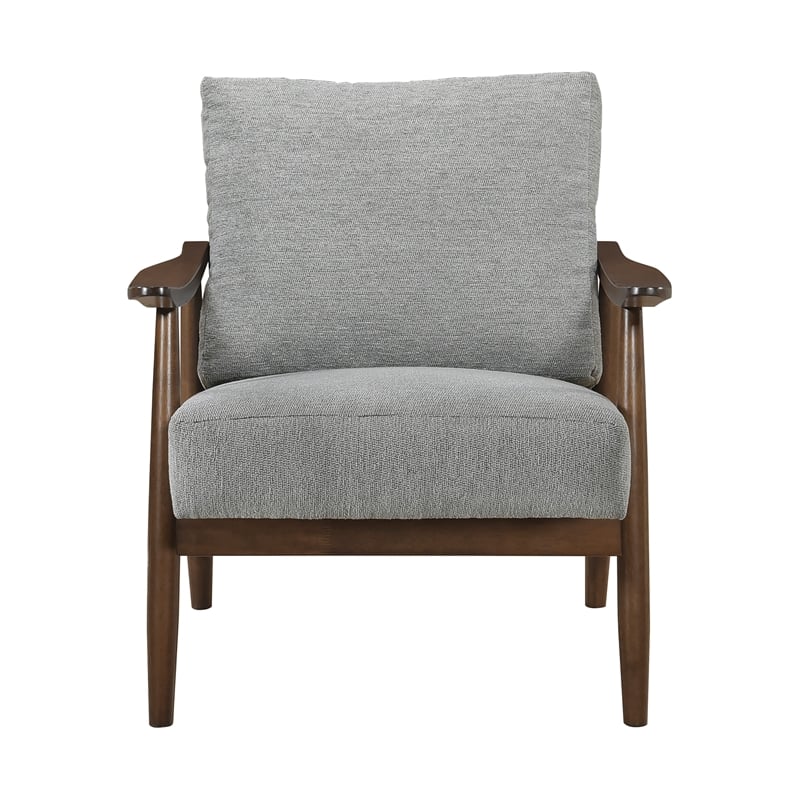 Lexicon Barton Textured Accent Chair in Gray