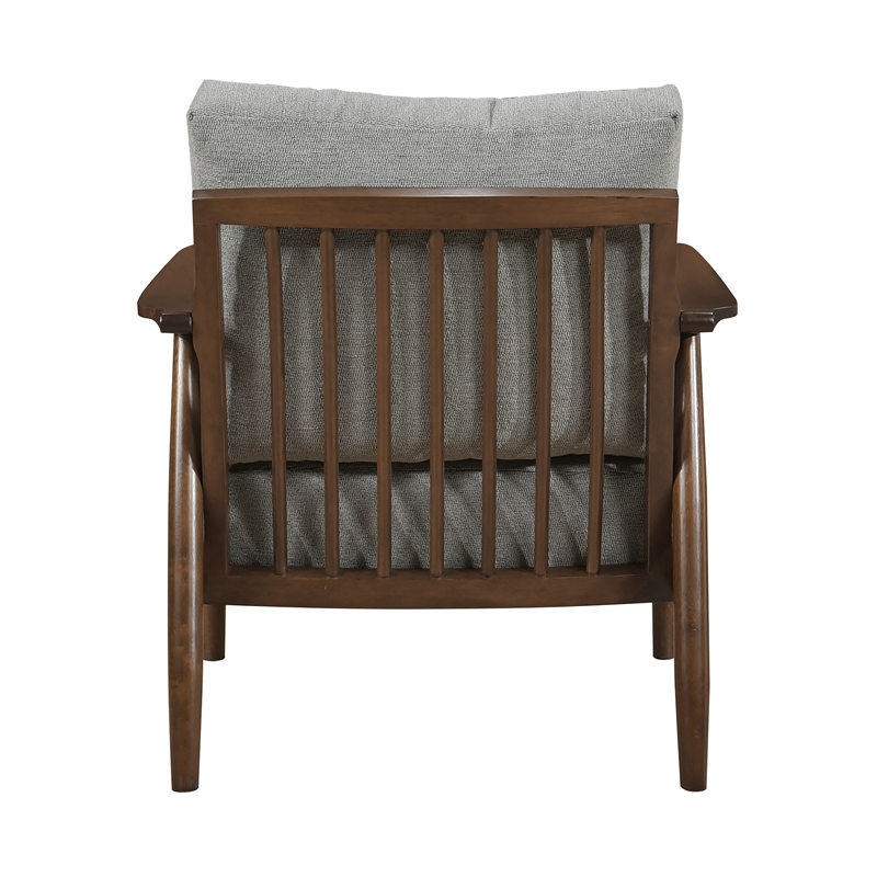 Lexicon Barton Textured Accent Chair in Gray