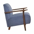 Lexicon Ezra Corduroy Accent Chair in Blue