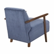 Lexicon Ezra Corduroy Accent Chair in Blue