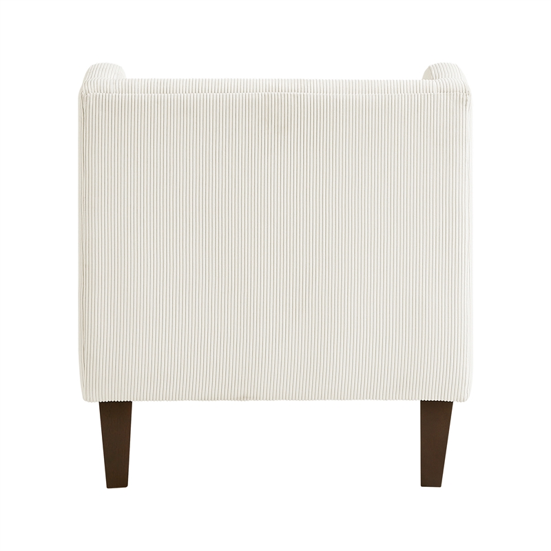 Lexicon Forrester Corduroy Accent Chair in Beige