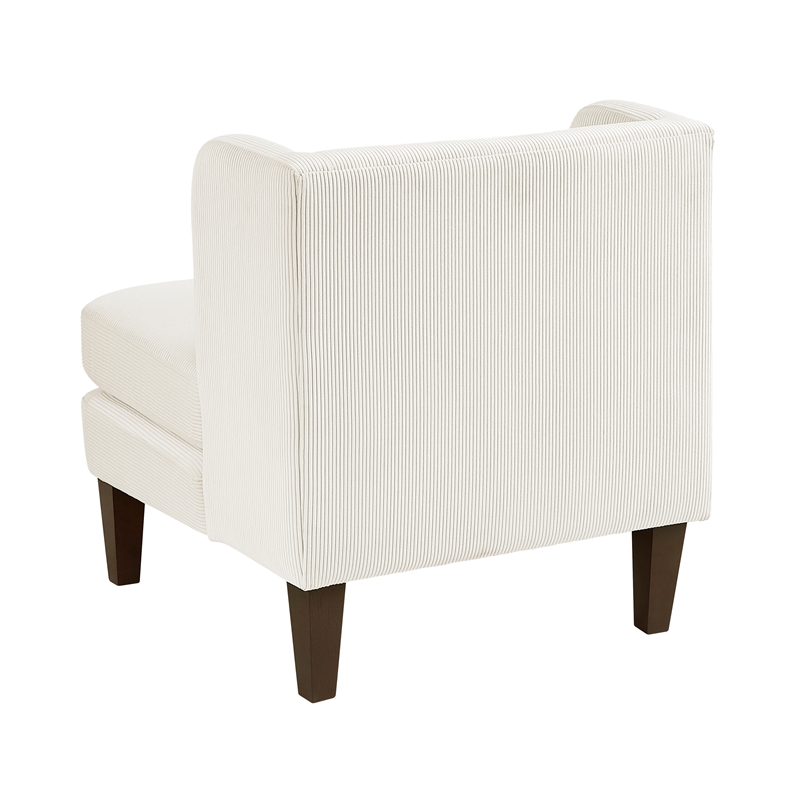Lexicon Forrester Corduroy Accent Chair in Beige
