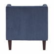 Lexicon Forrester Corduroy Accent Chair in Blue
