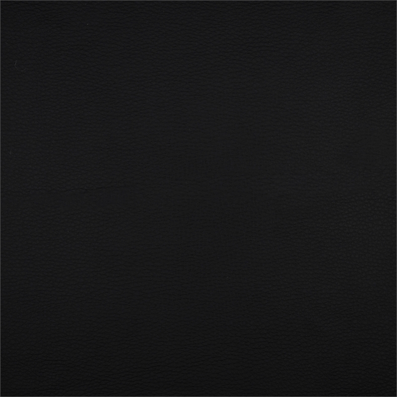 Lexicon Fairway Faux Leather Power Double Reclining Sofa in Black