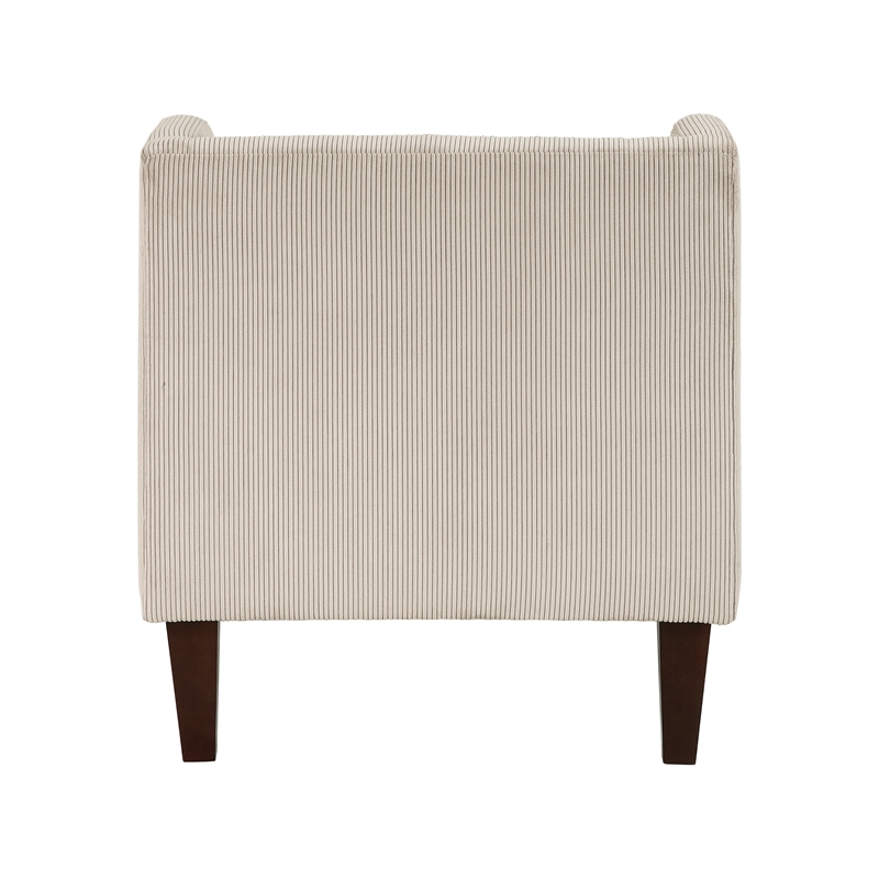 Lexicon Forrester Corduroy Accent Chair in Taupe