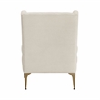 Lexicon Savoy Chenille Accent Chair in Taupe