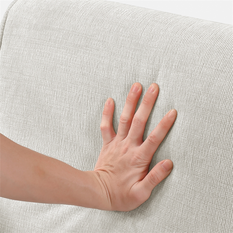 Lexicon Belfort Chenille Love Seat in Beige