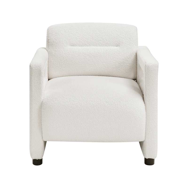 Lexicon Orson Boucle Accent Chair in Beige