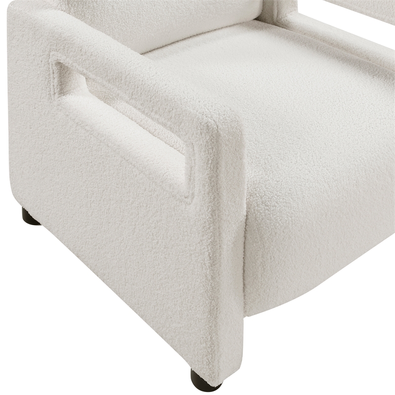 Lexicon Orson Boucle Accent Chair in Beige