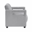 Lexicon Orson Boucle Accent Chair in Gray
