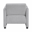 Lexicon Orson Boucle Accent Chair in Gray