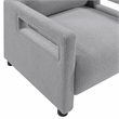 Lexicon Orson Boucle Accent Chair in Gray