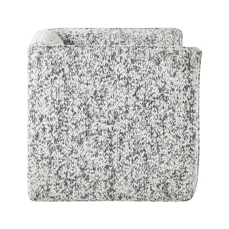 Lexicon Finnegan Jacquard Swivel Chair in Gray