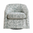 Lexicon Dalton Jacquard Swivel Chair in Green