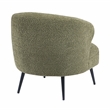 Lexicon Woodway Boucle Accent Chair in Green