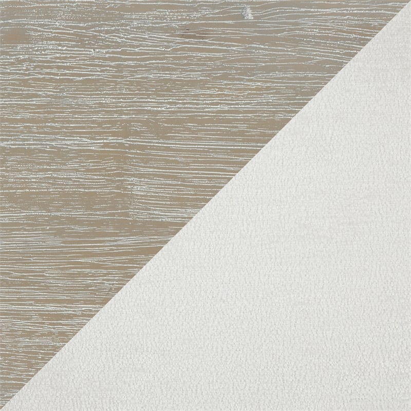 Lexicon Umar Chenille Accent Chair in Cream