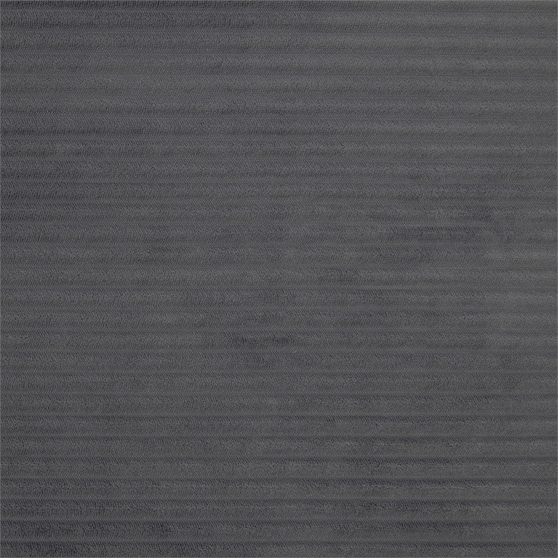 Lexicon Crandall Corduroy Fabric Upholstered Sofa in Gray