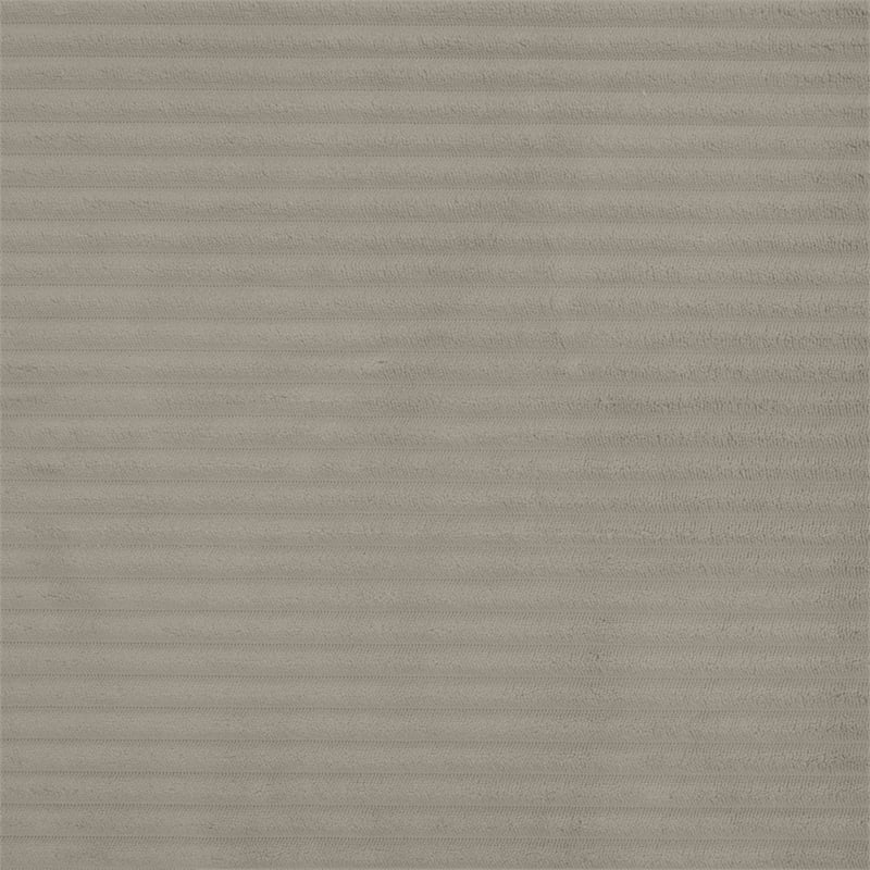 Lexicon Crandall Corduroy Fabric Upholstered Love Seat in Taupe