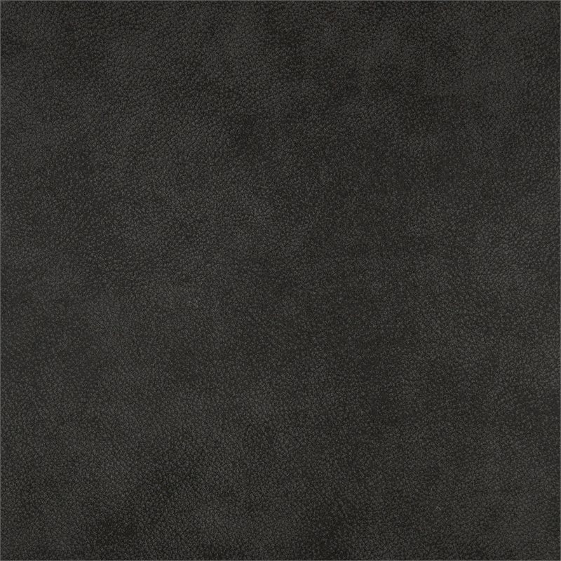 Lexicon Oberon Microfiber Double Reclining Love Seat in Dark Gray