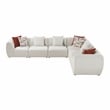 Lexicon Franz Chenille 6-Piece Modular Sectional in Beige