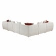 Lexicon Franz Chenille 6-Piece Modular Sectional in Beige