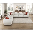 Lexicon Franz Chenille 7-Piece Modular Sectional in Beige