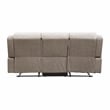 Lexicon Harriette Chenille Double Reclining Love Seat in Beige