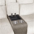 Lexicon Harriette Chenille Double Reclining Sofa in Beige