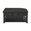 Lexicon Muriel Pine Lift Top Cocktail Table in Charcoal