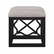 Lexicon Salina Engineered Wood 3-Piece Pack Desks with Stool Set in Black