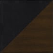 Lexicon Clive Leather Dining Side Chair in Black (Set of 2)