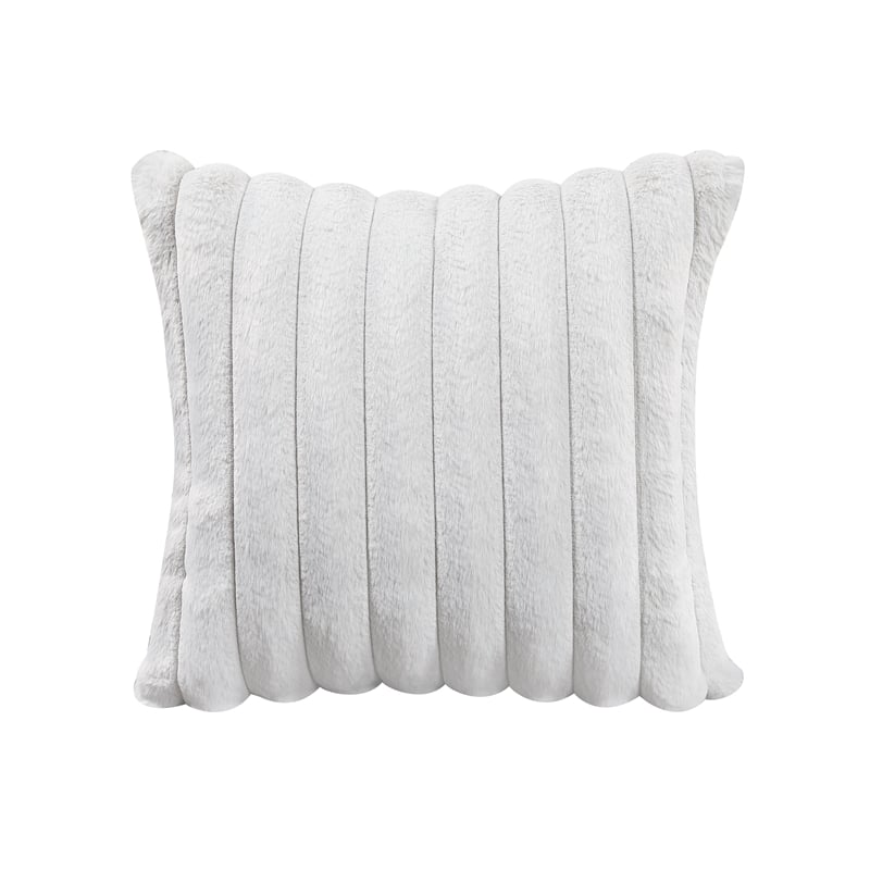 Lexicon Athena Textured Fabric Chair in Gray