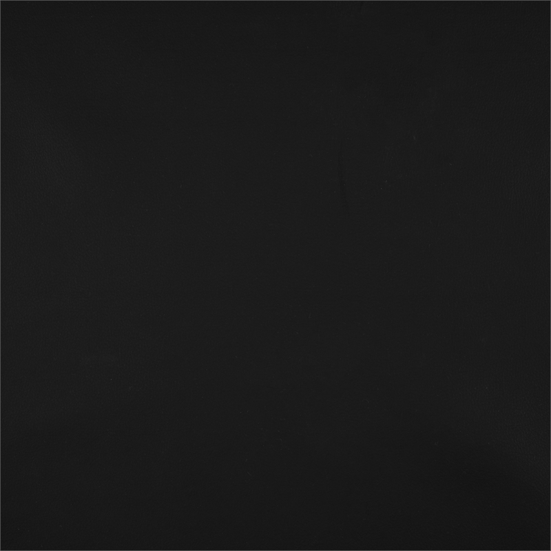 Lexicon Carlton Faux Leather Elegant Lounger in Black