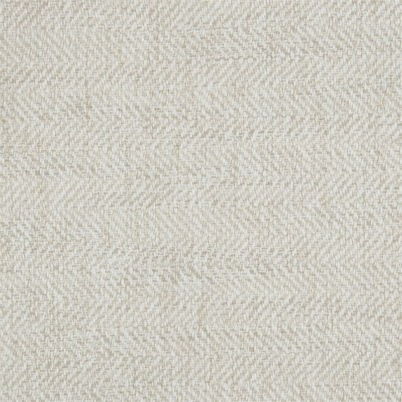 Lexicon Zeke Textured Fabric Ottoman in Ivory