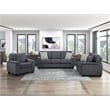Lexicon Chelsea Chenille Chair in Dark Gray