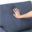 Lexicon Aliana Textured Fabric Chair in Blue