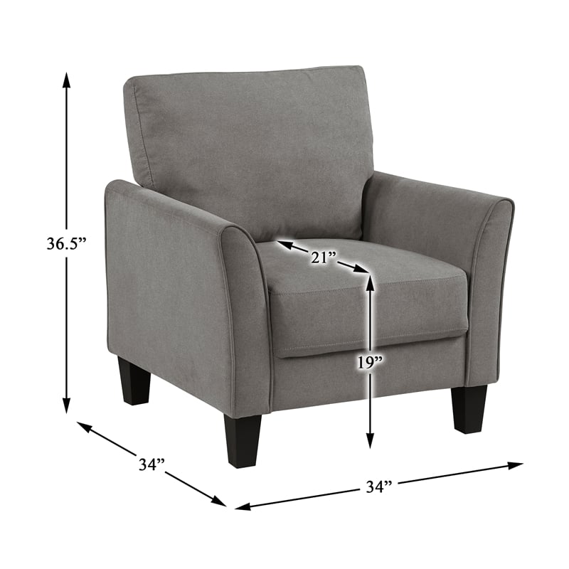 Lexicon Aliana Textured Chair in Chocolate