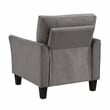 Lexicon Aliana Textured Chair in Chocolate