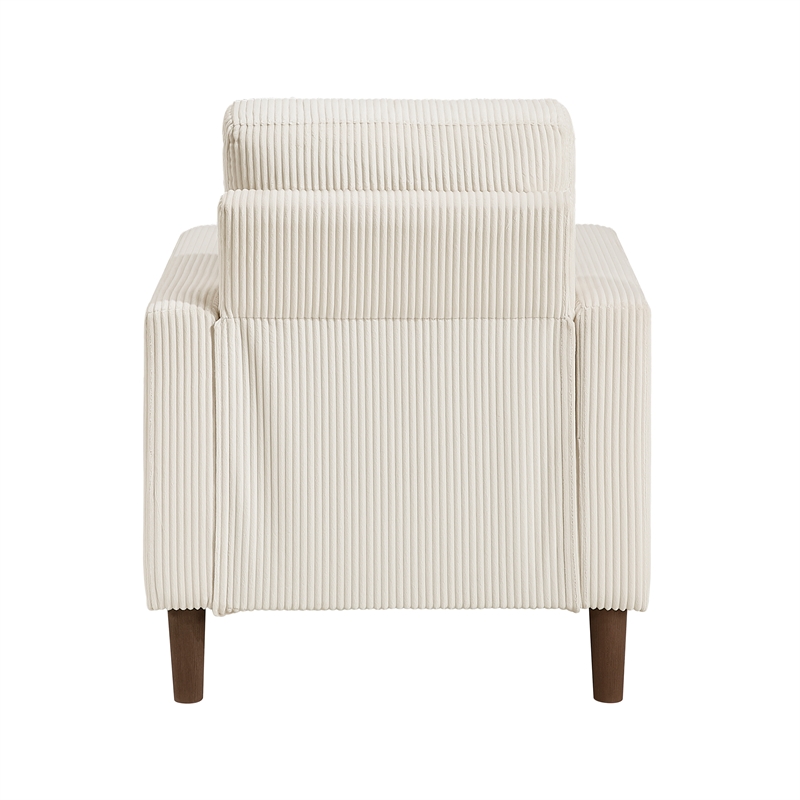 Lexicon Crandall Corduroy Chair in Beige