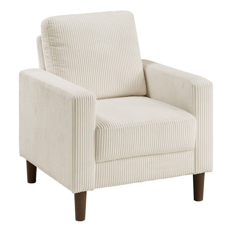 Lexicon Crandall Corduroy Chair in Beige