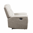 Lexicon Harriette Chenille Reclining Chair in Beige