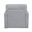 Lexicon Pompano Boucle Swivel Chair in Gray