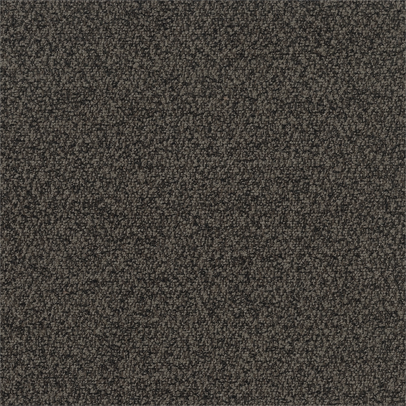 Lexicon Robinson Boucle Love Seat with Pull-out Bed & Shelves in Dark Brown