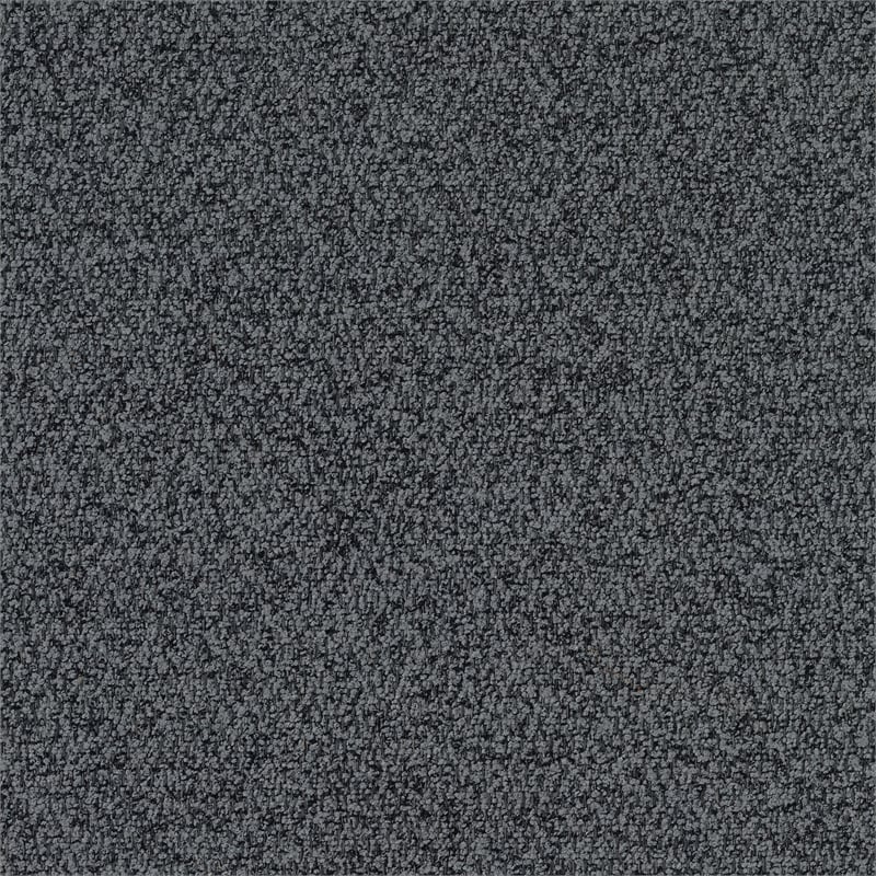 Lexicon Robinson Boucle Love Seat with Pull-out Bed & Shelves in Gray