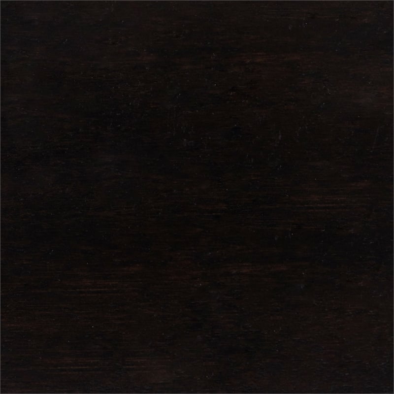 Lexicon Herman Poplar QN Platform Bed with Footboard Storage in Charcoal Brown