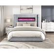 Lexicon Fitzroy Corduroy Queen Bed in Gray