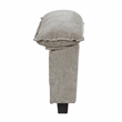Lexicon Dublin Chenille 2 Arms with Adjustable Pillow Top in Dark Pewter