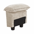 Lexicon Dublin Chenille 2 Arms with Adjustable Pillow Top in Taupe